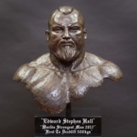 "Eddie Hall", Bronze, H58 x W55 x D37 cm, 2019 Anil Surendran, Eddie Hall, Bronze, H58 x W55 x D37 cm, 2019