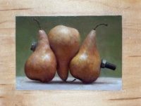 "Family Ties", Oil on canvas, 5 x 7 in. 2020 Anthony Ackrill, Family Ties, Oil on canvas, 5 x 7 in. 2020
