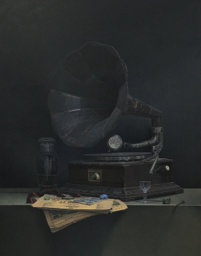 Atle Skudal, Exit or voice, Oil on canvas, 70 x 90 cm, 2017 Atle Skudal, Exit or voice, Oil on canvas, 70 x 90 cm, 2017