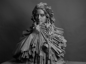 Bayasgalan Batmagnai, Truth Will Out, Clay, H83 x W78 x D40cm, 2020 Bayasgalan Batmagnai, Truth Will Out, Clay, H83 x W78 x D40cm, 2020