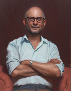 Bernhard Schmidt, Mat, Oil on Linen, 80 x 60 cm, 2017 Bernhard Schmidt, Mat, Oil on Linen, 80 x 60 cm, 2017