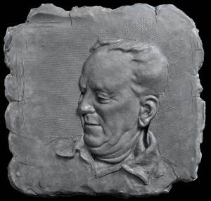 Chase Heinke, The Greatest Generation, Pigmented Plaster, 51x51x4.5 cm, 2020 Chase Heinke, The Greatest Generation, Pigmented Plaster, 51x51x4.5 cm, 2020