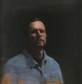 Curtis Jausen, Advanced Painting (third year), Self Portrait, Oil on canvas, 59x59 cm 2006 Curtis Jausen, Advanced Painting (third year), Self Portrait, Oil on canvas, 59x59 cm 2006