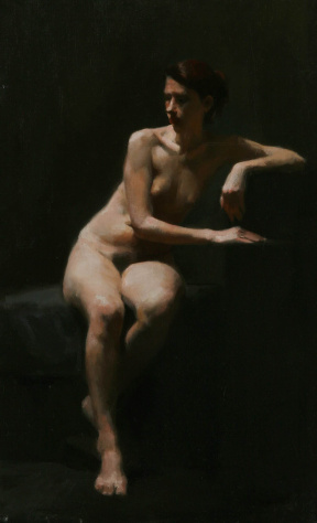 Dana Levin, Advanced Painting (third year), Figure painting, Oil on canvas, 80x84 cm, 2008 Dana Levin, Advanced Painting (third year), Figure painting, Oil on canvas, 80x84 cm, 2008