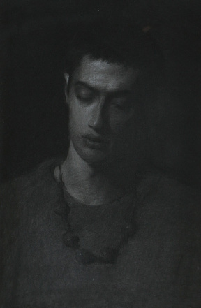 Dana Levin, Intermediate student (2nd year), charcoal on toned paper.40x25 cm Dana Levin, Intermediate student (2nd year), charcoal on toned paper.40x25 cm
