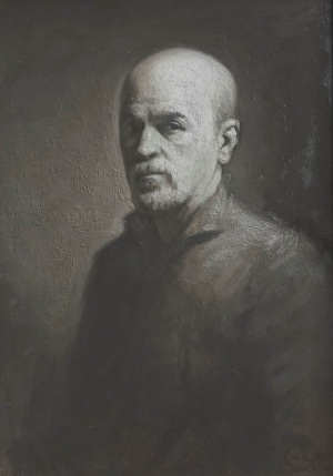 Daniel Graves Self Portrait Age 66 2016 Daniel Graves Self Portrait Age 66 2016