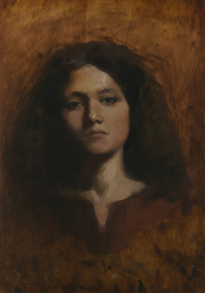 Daniela Astone, Advanced Painting (third year), Self Portrait, Oil on canvas, 34x23 cm Daniela Astone, Advanced Painting (third year), Self Portrait, Oil on canvas, 34x23 cm