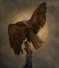 "Breaking Free", Oil on linen, 70 x 80 cm, 2021 Daniela Astone, "Breaking Free", Oil on linen, 70 x 80 cm, 2021