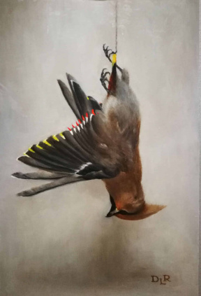 Daniela Roughsedge, "Last song", Oil on wood, 23 x 34 cm, 2019 Daniela Roughsedge, "Last song", Oil on wood, 23 x 34 cm, 2019