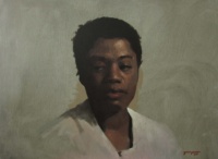 "Repose", Oil on panel, 12 x 16 in. 2021 Dustin Adamson, Repose, Oil on panel, 12 x 16 in. 2021
