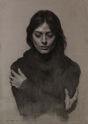 Eran Webber, Carmen, Charcoal, 50 x 70 cm, 2013 Eran Webber, Carmen, Charcoal, 50 x 70 cm, 2013