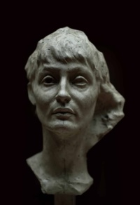 "Solche", Finished clay, H44 x W25 x D25, 2019 Eran Webber, "Solche", Finished clay, H44 x W25 x D25, 2019