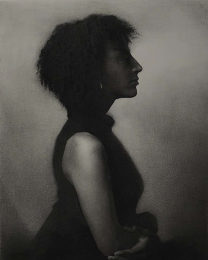 Eric Drummond, Lydia, Charcoal and Graphite, 55x70 cm, 2020 Eric Drummond, Lydia, Charcoal and Graphite, 55x70 cm, 2020
