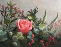 "Primavera", Oil on panel, 11 x 14 in. 2021 Erica Arcudi, "Primavera", Oil on panel, 11 x 14 in. 2021