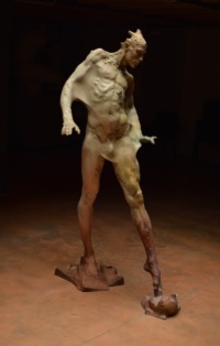 "The Awakening of Consciousness", Resin, 180 x 120 x 80 cm, 2016 Eudald de Juana Gorriz, The Awakening of Consciousness, Resin, 180 x 120 x 80 cm, 2016