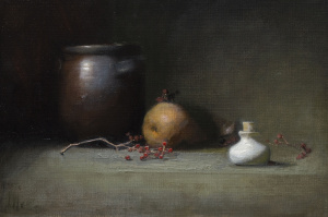 Filip Ellström, Advanced Painting still life with jars, FAA Sweden