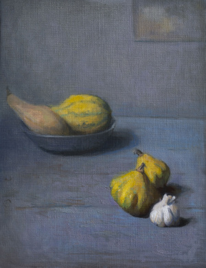 Filip Ellström, Advanced Painting still life with squash, FAA Sweden