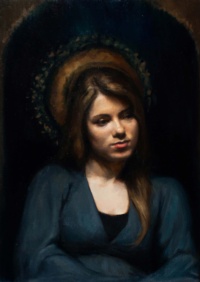 "Magdalena", Oil on canvas, 50 x 70 cm, 2014 Gala Gilan, "Magdalena", Oil on canvas, 50 x 70 cm, 2014