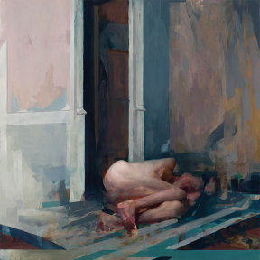 Gerard Castellvi, El Abandono a la Volutad de Sentido, Oil on canvas, 180 x 180 cm, 2019 Gerard Castellvi, El Abandono a la Volutad de Sentido, Oil on canvas, 180 x 180 cm, 2019
