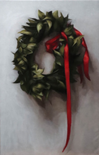 "New Leaf", Oil on Canvas, 70 x 45 cm, 2021 Hunter Parry, "New Leaf", Oil on Canvas, 70 x 45 cm, 2021