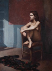 "Dawn", Oil on canvas, 110 x1 50 cm, 2019 Jacky Chan, "Dawn", Oil on canvas, 110 x1 50 cm, 2019