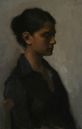 Joakim Ericsson, Advanced Painting (third year), Portrait of Girl, Oil on canvas Joakim Ericsson, Advanced Painting (third year), Portrait of Girl, Oil on canvas