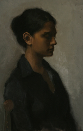 Joakim Ericsson, Advanced Painting (third year), Portrait of Girl, Oil on canvas Joakim Ericsson, Advanced Painting (third year), Portrait of Girl, Oil on canvas