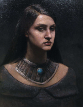 Jura Bedic, Asja, Oil on canvas, 40 x 50 cm, 2019 Jura Bedic, Asja, Oil on canvas, 40 x 50 cm, 2019