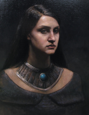 Jura Bedic, Asja, Oil on canvas, 40 x 50 cm, 2019 Jura Bedic, Asja, Oil on canvas, 40 x 50 cm, 2019