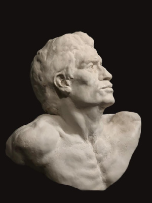 Justin Ryan Kendall, The Face Without Pain or Fear or Guilt, Resin, Life size, 2020 Justin Ryan Kendall, The Face Without Pain or Fear or Guilt, Resin, Life size, 2020