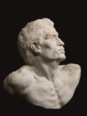 Justin Ryan Kendall, The Face Without Pain or Fear or Guilt, Resin, Life size, 2020 Justin Ryan Kendall, The Face Without Pain or Fear or Guilt, Resin, Life size, 2020