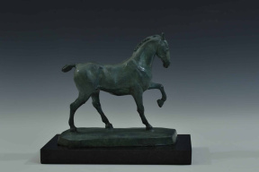Konstantin Zingerman, Sargent, Bronze, 12 x 11 x 8 in. 2019 Konstantin Zingerman, Sargent, Bronze, 12 x 11 x 8 in. 2019