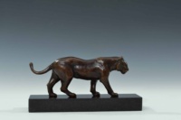 "Tigress", Bronze, 12 x 5 x 4 in. 2020 Konstantin Zingerman, Tigress, Bronze, 12 x 5 x 4 in. 2020