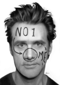 "No one nose me", Charcoal and chalk pencil on A4 paper, 2021 Kristina Borgestad, No one nose me, Charcoal and chalk pencil on A4 paper, 2021