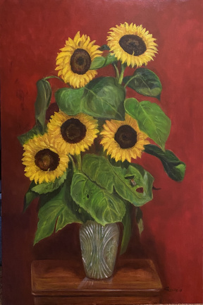 Lorraine Mocco, Autumn Fade, Oil on canvas, 32 x 48 in. 2021 Lorraine Mocco, Autumn Fade, Oil on canvas, 32 x 48 in. 2021