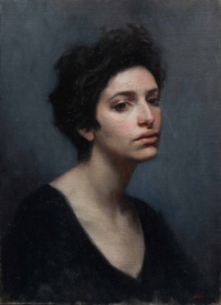 "Camilla", Oil on canvas, 50 x 40 cm, 2018 Marco Franco, Camilla, Oil on canvas, 50 x 40 cm, 2018