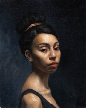 Marco Franco, Deborah. Oil on canvas, 50 x 40 cm, 2019 Marco Franco, Deborah. Oil on canvas, 50 x 40 cm, 2019