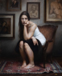 "Irene", Oil on canvas, 105 x 85 cm, 2020 Marco Franco, Irene, Oil on canvas, 105 x 85 cm, 2020
