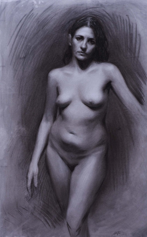 Marco Franco, No Title, Charcoal on arches paper, 65x100 cm, 2020 Marco Franco, No Title, Charcoal on arches paper, 65x100 cm, 2020