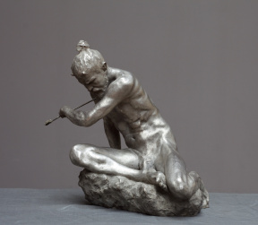 Maudie Brady, Wounded Faun , Bronze, 2019 Maudie Brady, Wounded Faun , Bronze, 2019