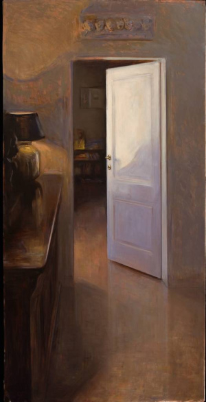 Melissa Franklin Sanchez, "Light, Life, Inspiration", Oil on copper, 50 x 100 cm, 2019, €10.000 Melissa Franklin Sanchez, "Light, Life, Inspiration", Oil on copper, 50 x 100 cm, 2019, €10.000