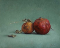 "Covering", Oil on acm panel, 20 x 25 cm, 2020 Michael DeVore, Covering, Oil on acm panel, 20 x 25 cm, 2020