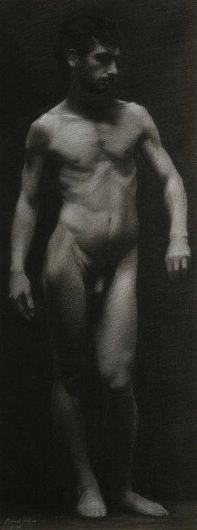 Michael DeVore, Intermediate (second year), Figure drawing, Charcoal on paper, 90x85 cm Michael DeVore, Intermediate (second year), Figure drawing, Charcoal on paper, 90x85 cm