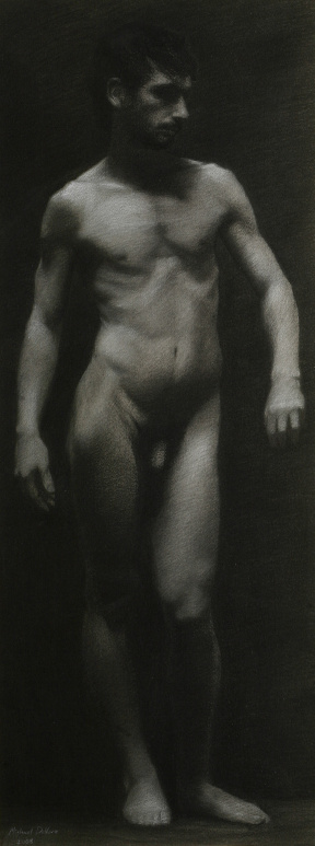 Michael DeVore, Intermediate (second year), Figure drawing, Charcoal on paper, 90x85 cm Michael DeVore, Intermediate (second year), Figure drawing, Charcoal on paper, 90x85 cm