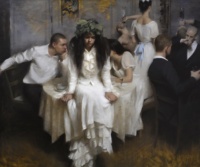 "Bacchanal", Oil, 125 x 105 cm, 2013 Nick Alm, Bacchanal, Oil, 125 x 105 cm, 2013
