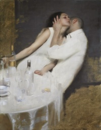"Paolo & Francesca", Oil, 90 x 70 cm, 2013 Nick Alm, Paolo & Francesca, Oil, 90 x 70 cm, 2013