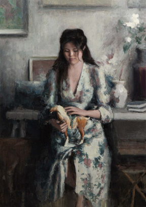 Nicolas Chen, Simone, Oil on linen, 90 x 120 cm, 2020 Nicolas Chen, Simone, Oil on linen, 90 x 120 cm, 2020