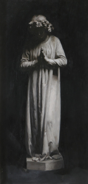 Per Olav Olsen, Intermediate (second year), Cast painting, Oil on canvas, 100 x 50 cm Per Olav Olsen, Intermediate (second year), Cast painting, Oil on canvas, 100x50 cm