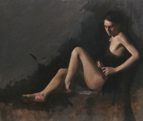 Ramiro Sanchez, Study of seated woman, Oil on canvas Ramiro Sanchez, Study of seated woman, Oil on canvas