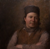 "Charles", Oil on canvas Richard Greathouse, Charles, Oil on canvas